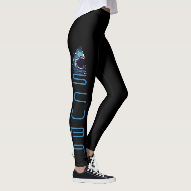 SCUBA and SHARK Leggings (Right)