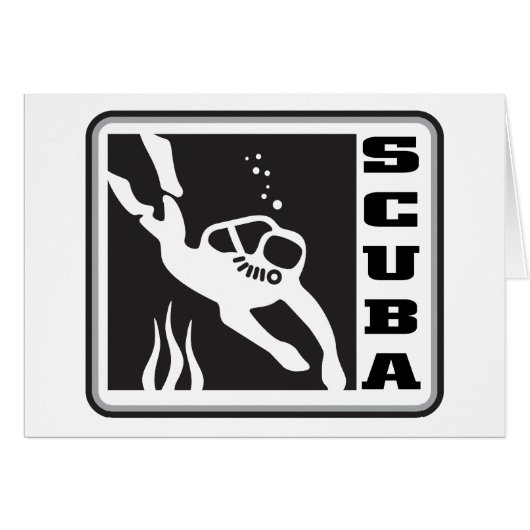 SCUBA CARDS (Front Horizontal)