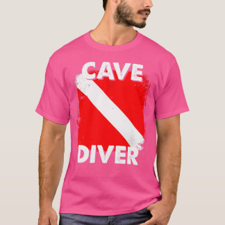 Scuba Cave Diver Instructors Divemasters Diving T-Shirt