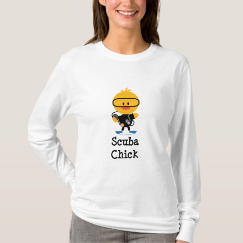 Scuba Chick Long Sleeve Tee