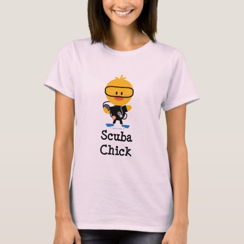 Scuba Chick Ringer Tee 