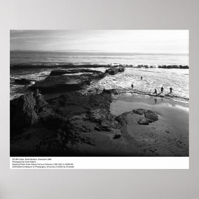 SCUBA Class, Santa Barbara, 1966 Poster (Front)