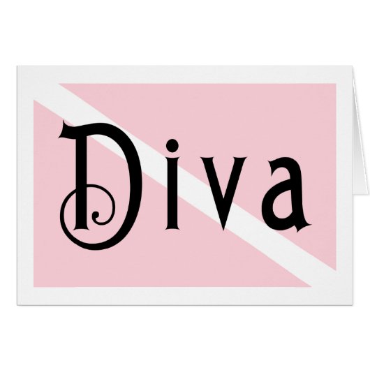 SCUBA Diva Cards (Front Horizontal)