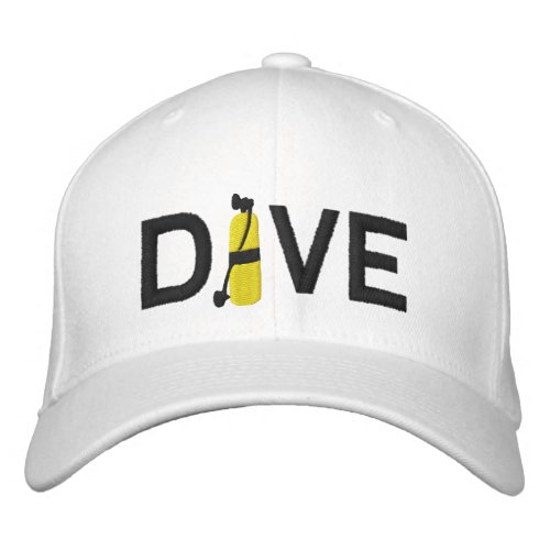 SCUBA Dive Embroidered Cap