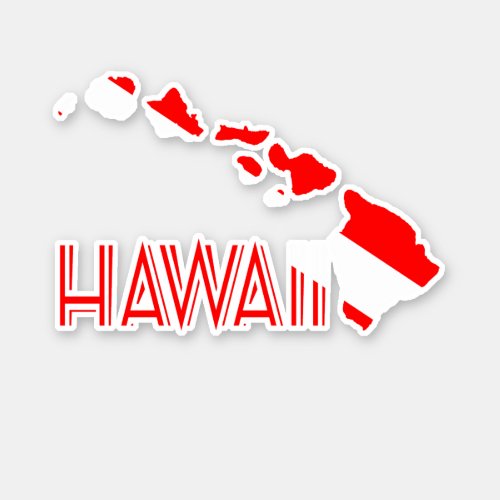 SCUBA Dive Hawaii Sticker