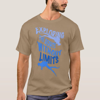 Scuba dive instructor and funny snorkeling 2 T-Shirt