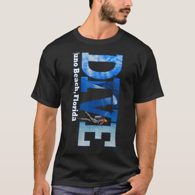 SCUBA DIVE Juno Beach Diving Snorkeling T-Shirt (Front)