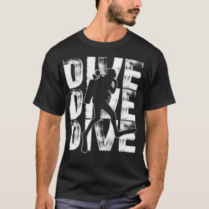 Scuba Dive Lover Word Theme Graphic Design Scubadi T-Shirt
