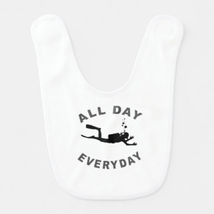 Scuba Diver All Day Everyday R Bib
