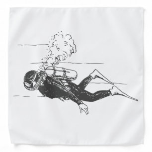 Scuba Diver Bandana