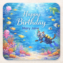 Scuba diver birthday Party 