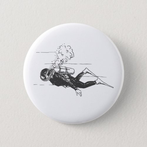 Scuba Diver Button