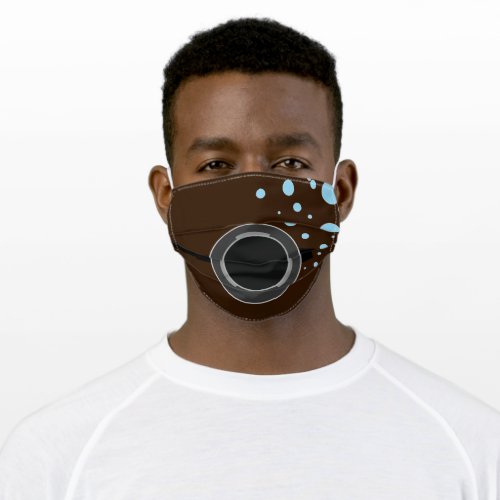 Scuba Diver Cloth Face Mask _ Dark 2