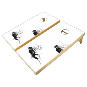 Scuba Diver Cornhole Set