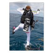 Scuba Diver Jump (Front)