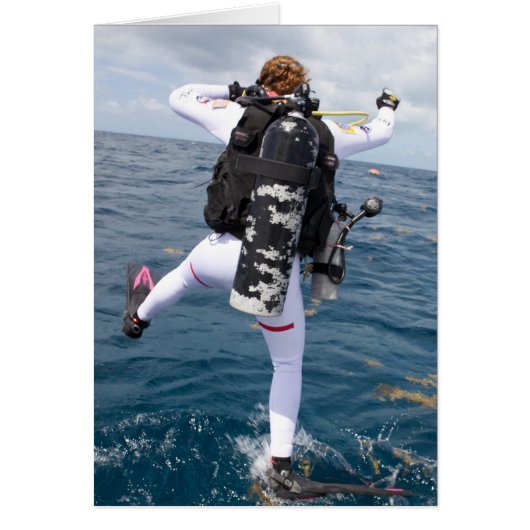 Scuba Diver Jump Cards (Front)
