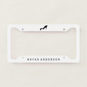 Scuba Diver Licence Plate Frame