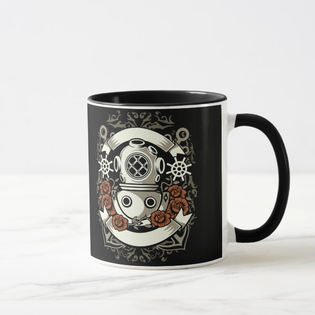 Scuba Diver Mug (Right)