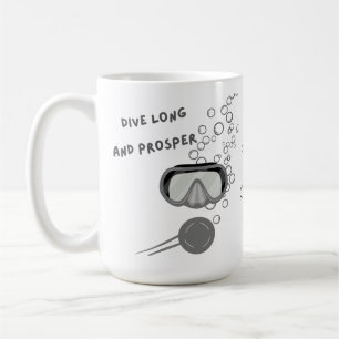 Scuba Diver Mug, a gift for divers Coffee Mug