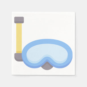 Scuba diver napkins