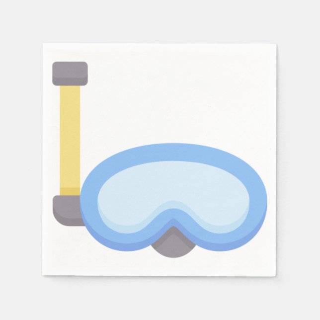 Scuba diver napkins (Front)