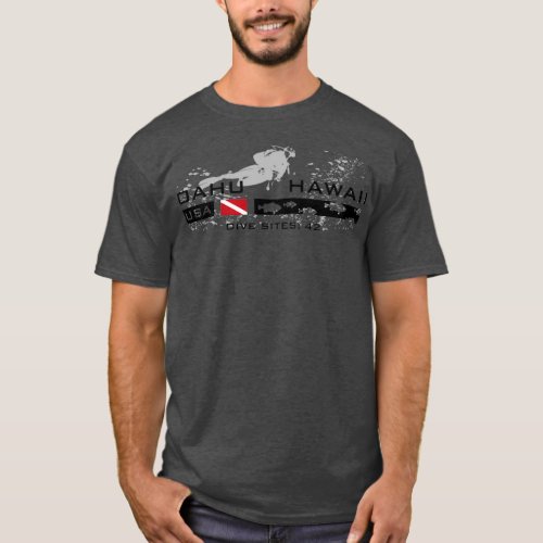 Scuba Diver Oahu Hawaii T_Shirt