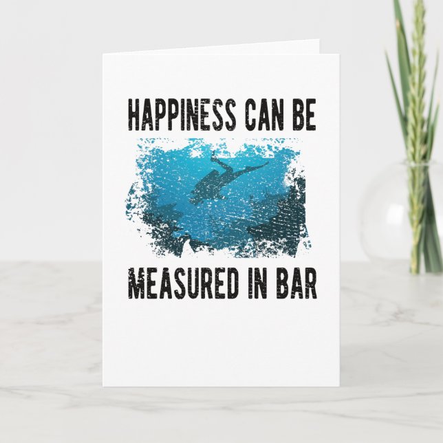 Scuba Diver Ocean Scuba Diving Underwater Diver Card (Front)