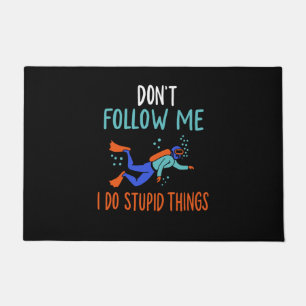 Scuba Diver Scuba Diving Doormat