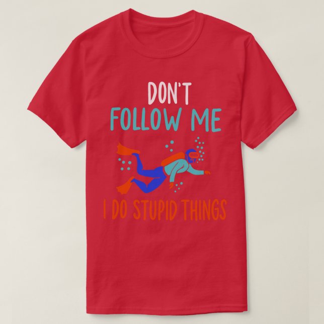 Scuba Diver Scuba Diving T-Shirt (Design Front)