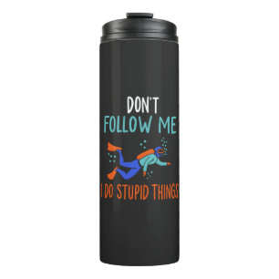 Scuba Diver Scuba Diving Thermal Tumbler