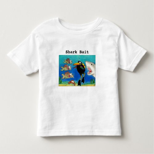 Scuba diver shark week funny tee shirt