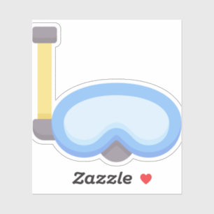 Scuba diver sticker