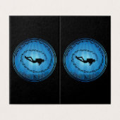 Scuba Diver Surrounded (Outside Unfolded)