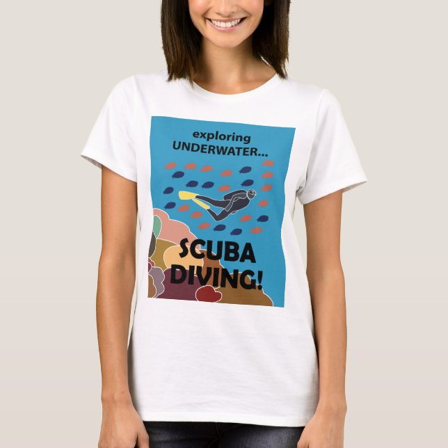 Scuba Diver T-Shirt (Front)