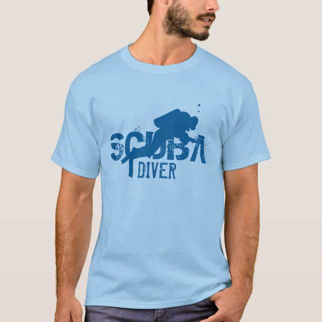 Scuba diver tee shirt (Front)