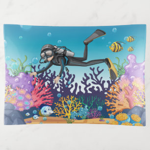 Scuba Diver trinket tray