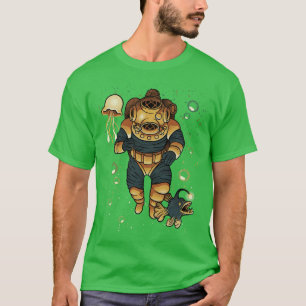 Scuba Diver Universe by Tobe Fonseca T-Shirt