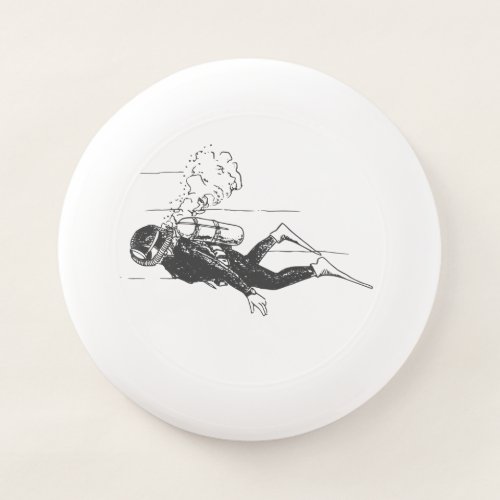 Scuba Diver Wham_O Frisbee Flying Disc