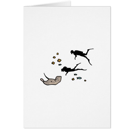 Scuba Divers Cards (Front)