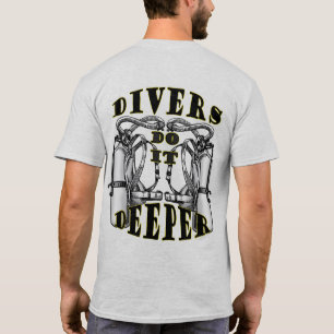 Scuba Divers  Funny Do It Mens T-shirt 1