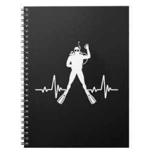 Scuba Diving Accessories Gifts Divers Snorkeling Notebook