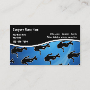 Scuba Diving Business Cards