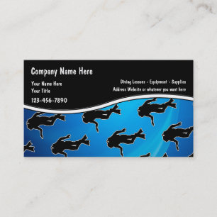 Scuba Diving Business Cards