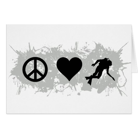Scuba Diving Cards (Front Horizontal)