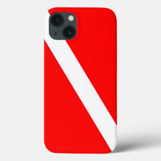 Scuba Diving Dive Flag iPhone 13 Case