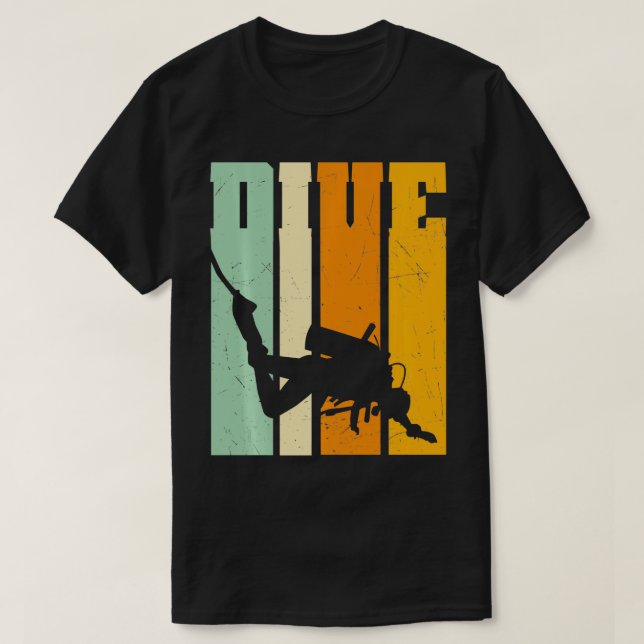Scuba Diving Dive Scuba Diver   2  T-Shirt (Design Front)