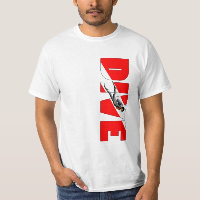 Scuba Diving DIVE T-Shirt (Front)