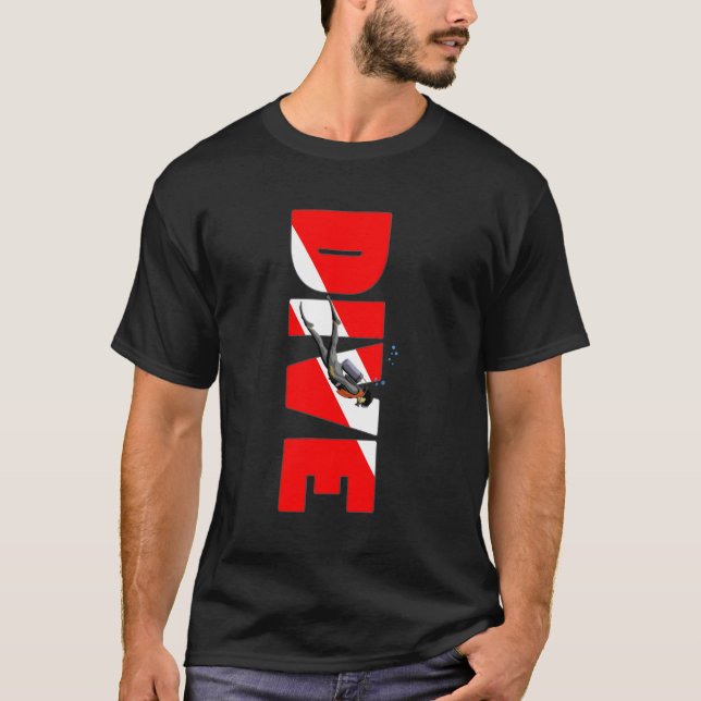 Scuba Diving Dive T-Shirt (Front)