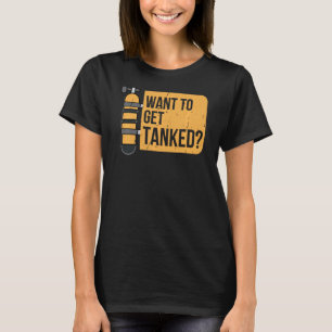 Scuba Diving Dive Tank Distressed Fun Diver Ocean