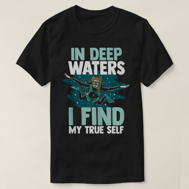 Scuba Diving Diver  13  T-Shirt (Design Front)